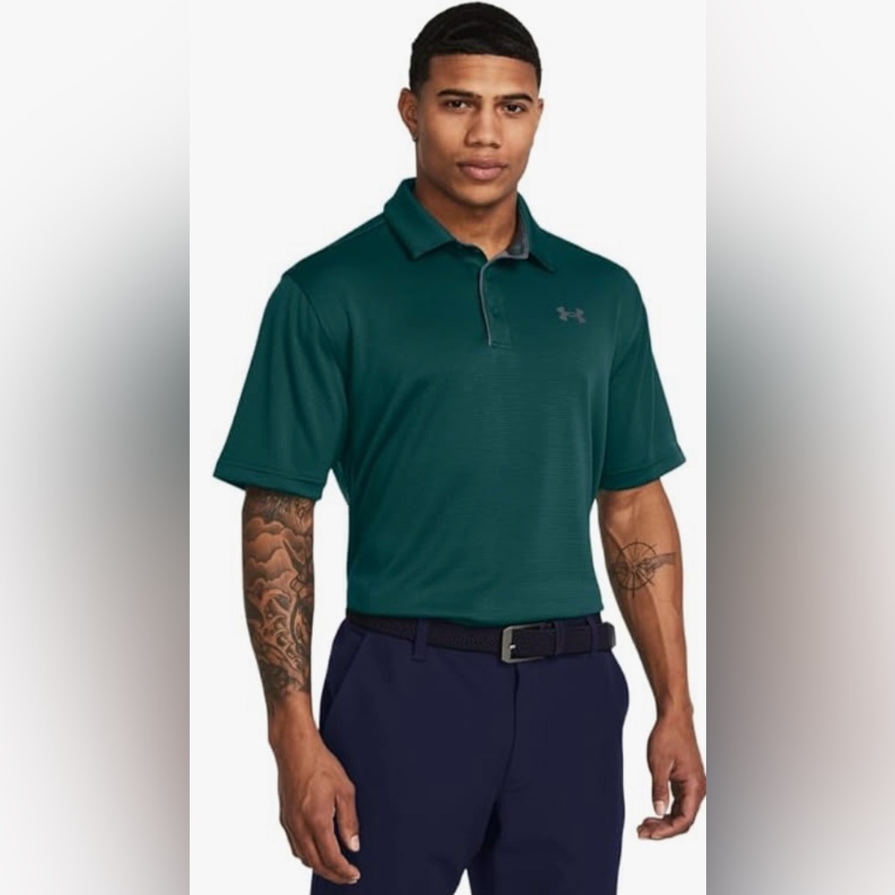 Under Armour Men's Green Polo Shirt